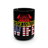 "FF Wifey" Black Mug, 15oz