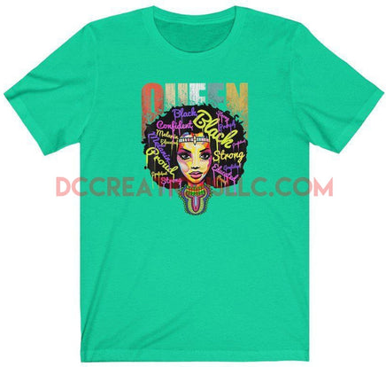 "Queen" T-shirt.