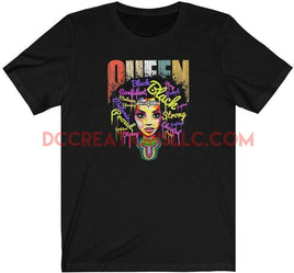 "Queen" T-shirt.