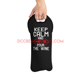 Wine Tote Bag-Black.