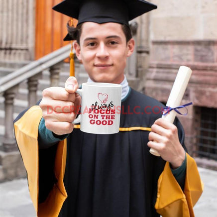 "Focus on the Good" Ceramic Mug.