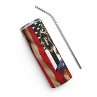 "American Firefighter" Stainless steel tumbler