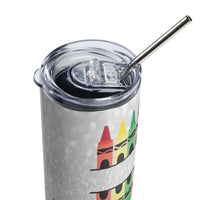 "School Days" Stainless steel tumbler