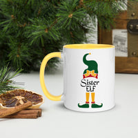 "Sister Elf" Mug with Color Inside