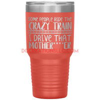 "Crazy Train" 30oz. Tumblers.